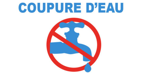 Coupure eau